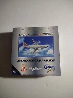 Gemini Jets Diecast Model 1:400 China Airlines Boeing 737-800 • $34.75