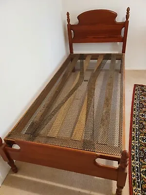 Vintage Solid Timber Single Bed Frame • $150
