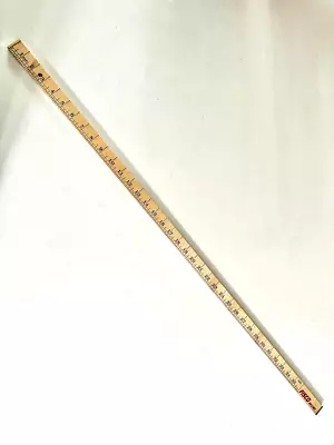 Fisco BR1ME Professional Wooden Bench Rule Stamped 1 Metre Long • £16.19
