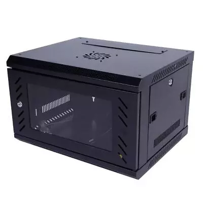 6U Wall Mount Network Server Cabinet Enclosure Rack With Locking Glass Door • $74.99