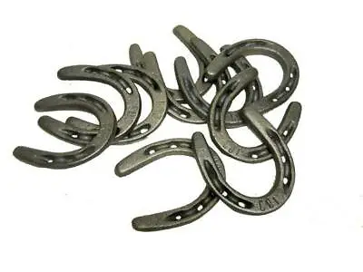 $39.99 • Buy 30pc HSSMALL Pony Horseshoes For Crafts And Gifts 3 1/2  X 3  Cast Iron