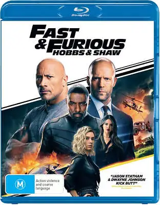 Fast & Furious - Presents Hobbs & Shaw  (Blu-Ray) New & Sealed - Region B • $14.98