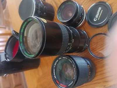 Camera Lens Lot Of 3 • $29