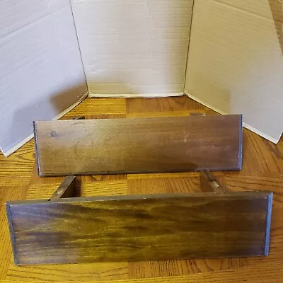 Vintage Home Interiors Wooden Shelves 18  X 5  • $12.50