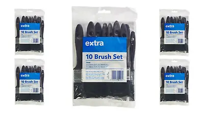 Harris Extra Edge Paint Brush Set DIY Decorating 5 Pack Brushes ½  1  1½  2½  • £5.99