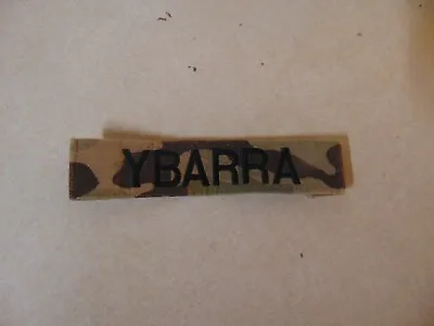 Military Patch Us Army Name Tape Tag Sew On Ocp Multicam With Ybarra • $2.29