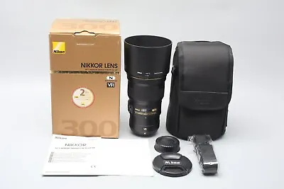 £1028.14 • Buy Nikon AF-S Nikkor 300mm F/4 F4 E PF ED VR Phase Fresnel Lens, AFS Telephoto
