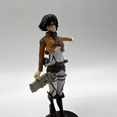 Attack On Titan Mikasa Ackerman Anime Figure Toy Collectible PVC HTF Incomplete • $16.99