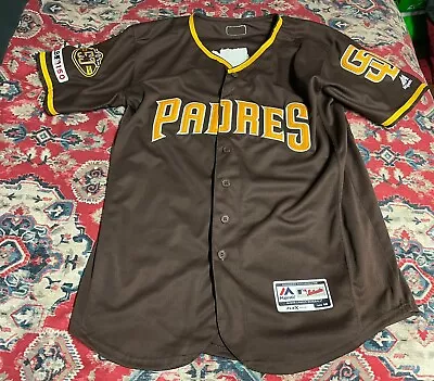 San Diego Padres Majestic MLB Flex Base Jersey Size 40 Vintage • $49.88