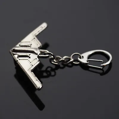 B-2 Stealth Bomber Military Air Force Plane Keychain Clip On Key Ring Cool Gift • $6.99