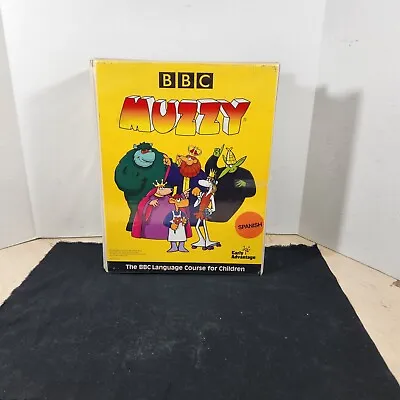 BBC Muzzy Spanish Early Advantage Set Language Children Course VHS Cassette CD • $17.97