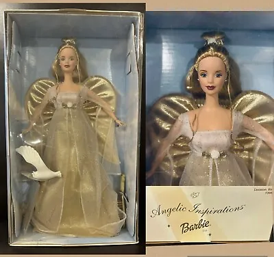 VTG Barbie Angelic Inspirations Mattel New In Box 1999 Dove & Brush Unopened New • $14