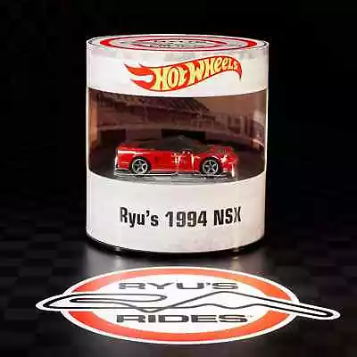 Hot Wheels Mattel Creations Red Line Club RLC Ryu's 1994 NSX Ryu's Rides IN HAND • $39.99