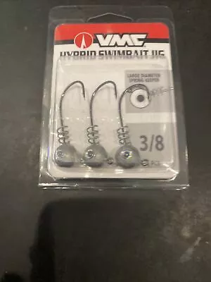 VMC Hybrid Swimbait Jig 3/8oz 3 Pcs • $6.99