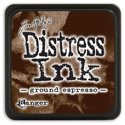 Tim Holtz Distress Mini Ink Pad-Ground Espresso DMINI-47353 • $7.99