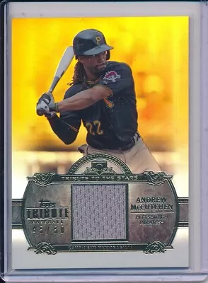 Andrew Mccutchen 2013 Topps Tribute To The Stars Orange Jersey Relic 45/50 • $4.99