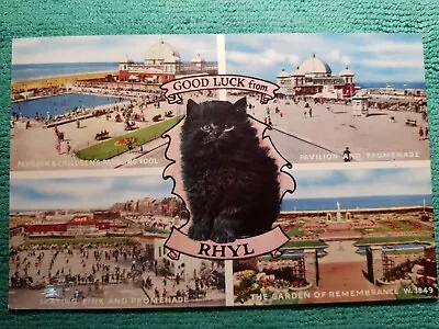 £2 • Buy Rhyl Flintshire Wales    Multiview  Valentines  W. 3849   1968      