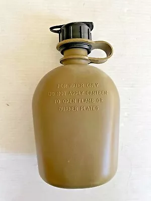  1975 Vietnam Era U.s. Army 1 Quart M1961 Plastic Water Canteen With M1 Cap • $9.99