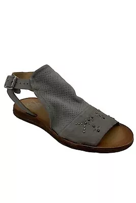 Miz Mooz Leather Ankle-Strap Sandals Fifi Glacier • $39.99
