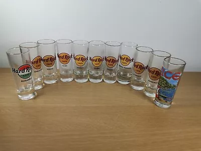 Hard Rock Cafe 4'' Shot Glasses - Pick Your Own City Free UK Postage  • £19.95