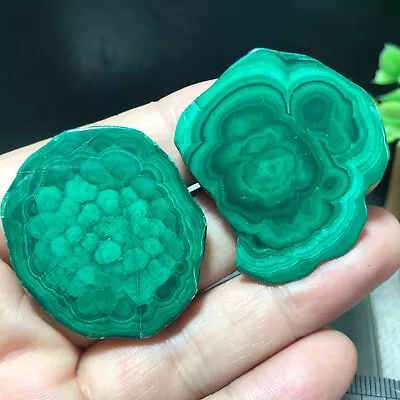 24g Natural Polished Malachite Mineral Freeform Specimen Mineral Reiki Stone 711 • $1.26