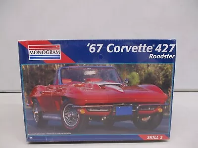 Monogram 1967 Corvette 427 Roadstser 1/25 Lot 1 • $24.99