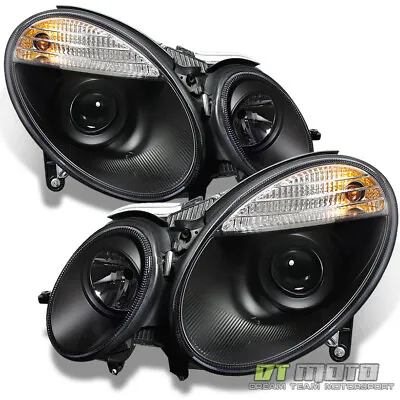 [HID Type] Blk 2003-2009 Mercedes Benz W211 E320 E350 E500 Projector Headlights • $248.94