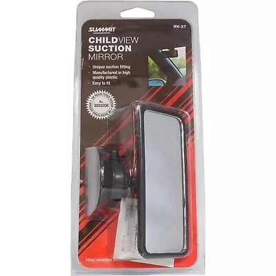 Summit Child Rear View Car Mirror - Passenger Safety - Suction Pad • £8.56