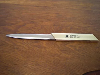 $16.99 • Buy Vintage Vernco Letter Opener Parsons, Div Of Koehring Co. Newton, Iowa