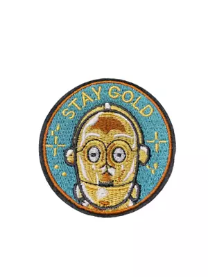 Star Wars C-3PO Robot Movie Patch Iron On/Sew On • $5