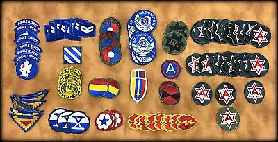 Vintage Lot Of US Military Patches • $80
