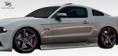 FOR 05-14 Ford Mustang Tjin Edition Side Skirts Rocker Panels 2pc 106481 • $265