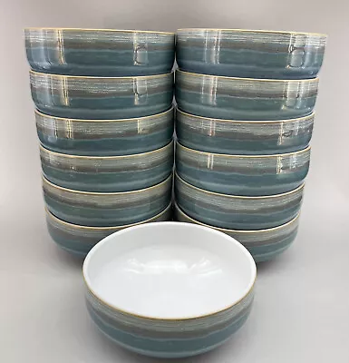 £23.55 • Buy ONE Denby Langley Azure Coast Green 6” Soup Cereal Bowl Stoneware England