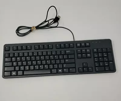 OEM Dell SK-8120 KB212-B USB Wired PC Computer Keyboard Black • $12