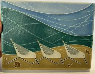 Motawi Tileworks Charley Harper 6x 8 Beach Birds: Sand • $110