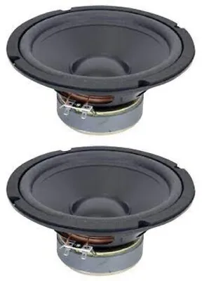 NEW (2) 8  Woofer Replacement Speakers.8ohm.Home Audio.eight Inch.Subwoofer Pair • $69