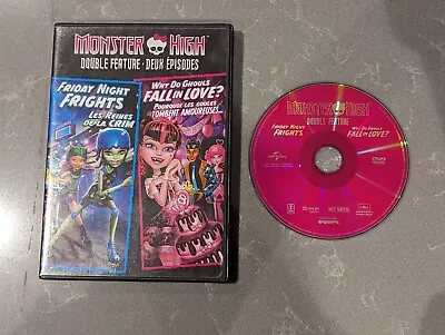 Monster High Double Feature DVD Friday Night Frights Why Do Ghouls Fall In Love • $7.24