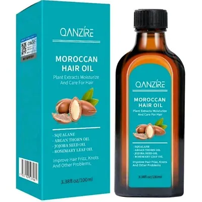 Moroccan Oil Treatment With Argan Oil Jojoba Oil 3.4oz /100ml For All Hair Types • $19.99