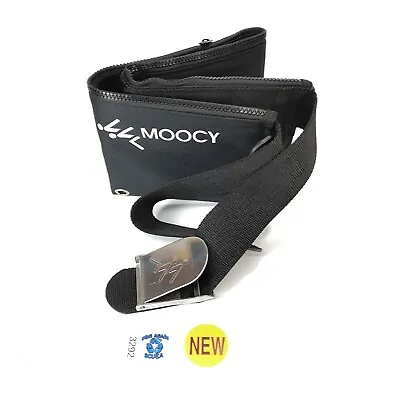 4 Pocket Zipper Cordura Soft Hard Lead Weight Belt 54  Scuba Dive Snorkel  #3292 • $28.95