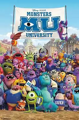 Disney Monsters University - One Sheet Poster • $54.99