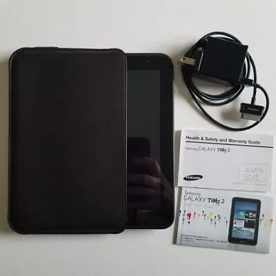 Samsung Galaxy Tab 2 7.0 8GB WiFi GT-P3113 Tablet Bundle Case • $19.99