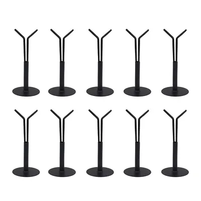 £42.01 • Buy 10x Metal Action Figures Stand Y-Type Bracket Rack 1:6 Scale Figures Access