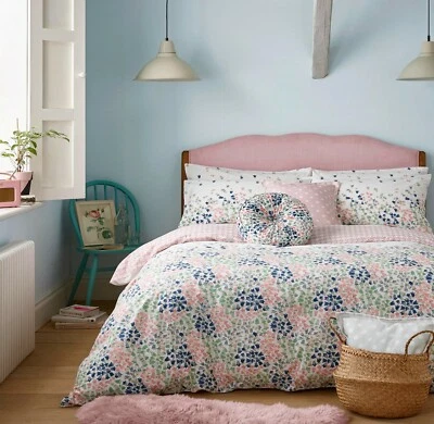 £47.49 • Buy Cath Kidston BLUEBELLS Multi Reversible Duvet Bedding Set 100% Cotton 4 Sizes