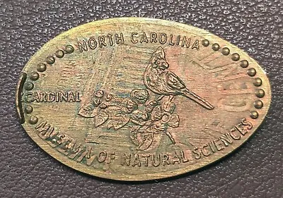 Museum Of Natural Sciences Raleigh NC Elongated Pressed Copper Penny  • $1.99