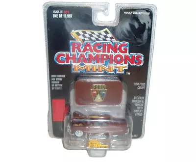 Racing Champions Mint 1950 Ford Coupe 1:58 Scale Diecast Car & Emblem • $5
