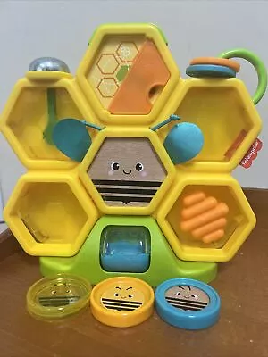 Fisher-Price Busy Bee Activity Hive Toy For Ages 9M+ Motor Skills Coin Drop • $9.99