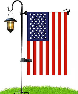 Heavy Duty Large Garden Flag Holder Stand Pole For 28 X 40 Flags With Shepherds  • $26.57