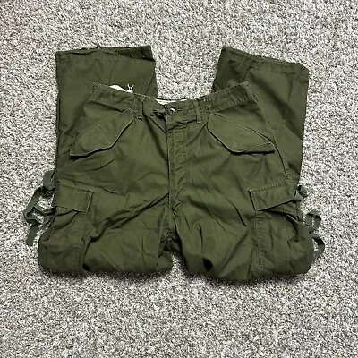 1970’s US Army M65 Cold Weather Trousers Pants 8415-782-2954 Medium Regular • $90