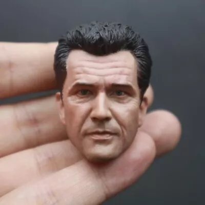 1/6 Scale Mel Gibson Movie Actor Head Carved Fit 12'' Hot Toys Action Figure • $24.99