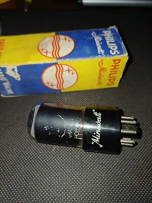 6SN7 Miniwatt  Used Tube . Made In Holland • $250